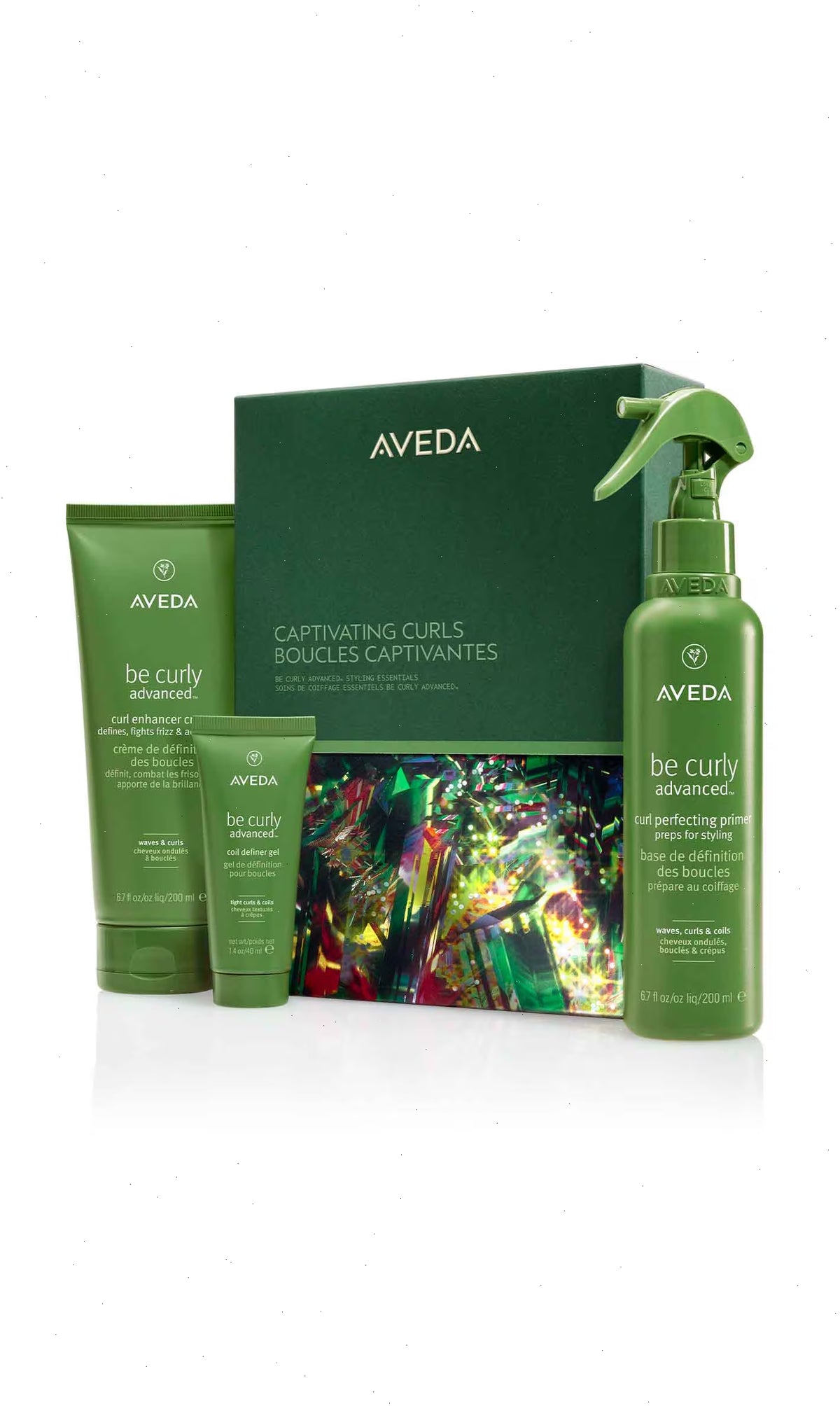 captivating curls be curly advanced™ styling essentials gift set