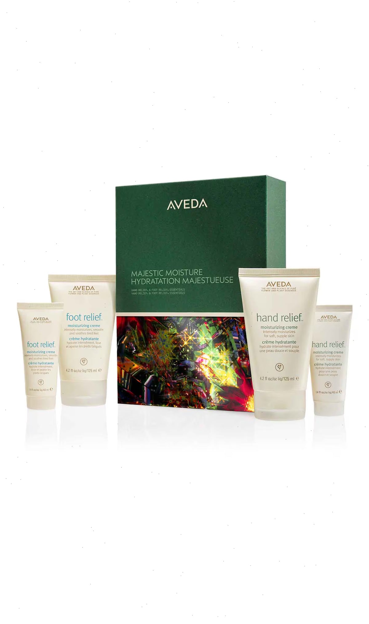 majestic moisture hand relief™ & foot relief™ essentials gift set