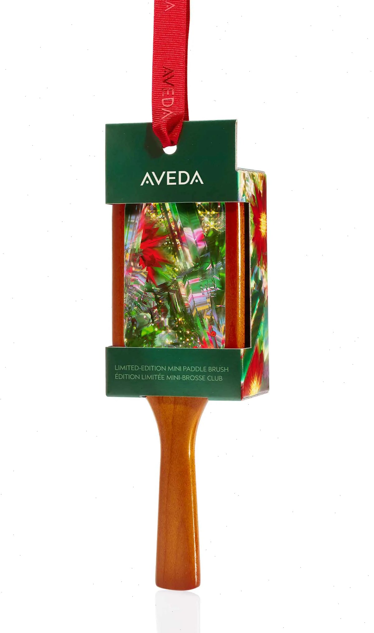 mini paddle brush ornament